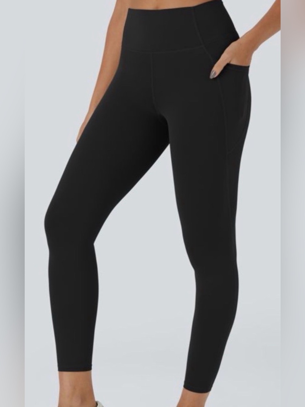 HALARA Black High-Waist Leggings with Tag